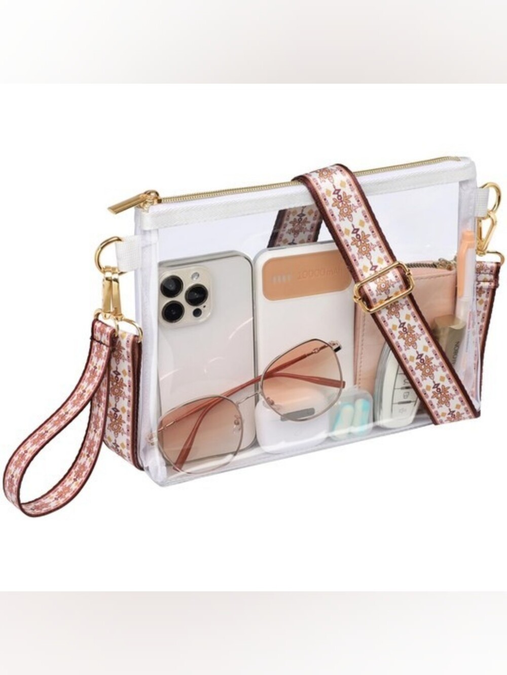 9/1/19. Fashionable Clear Bag Stadium Approved - Clear Purses for Women